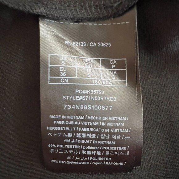 GUESS Women’s Black Open Front Blazer Jacket with Zipper Pockets - Size Small - Picture 8 of 10